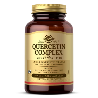Solgar Quercetin Complex with Ester-C Plus 50 Vegetable Capsulas