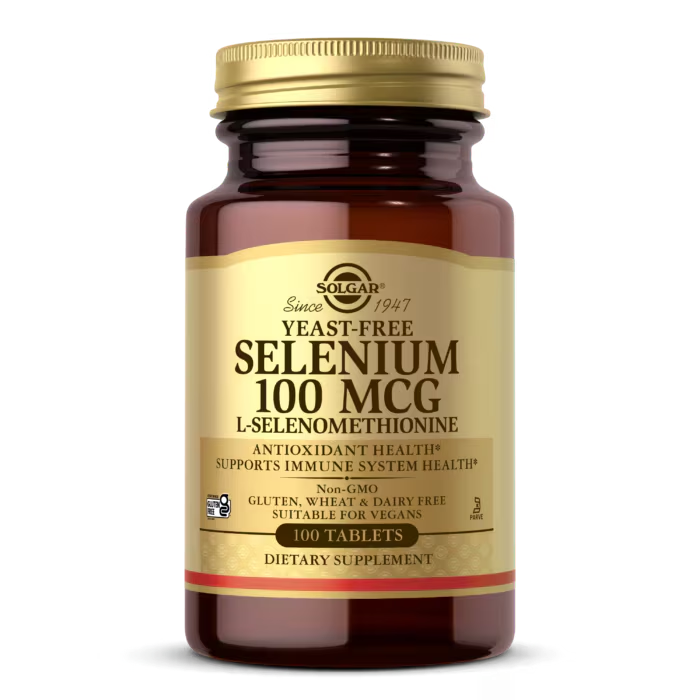 Solgar Selenio Sin Levadura 100 Mcg 100