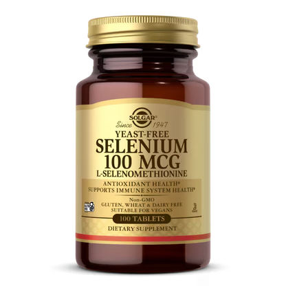 Solgar Selenio Sin Levadura 100 Mcg 100