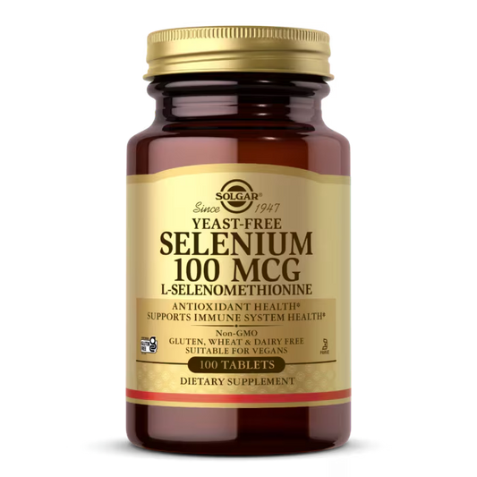 Solgar Selenio Sin Levadura 100 Mcg 100