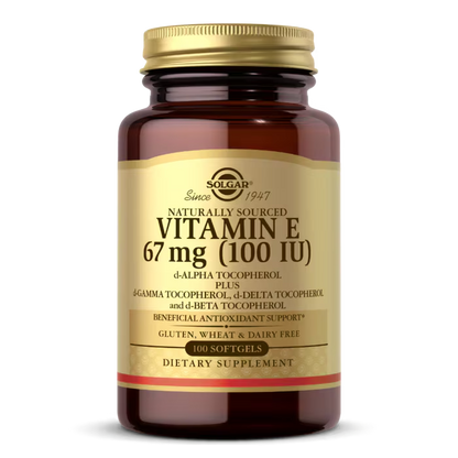 Solgar Vitamina E 67 mg 100 Capsulas