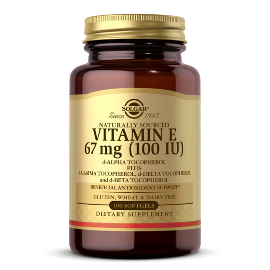 Solgar Vitamina E 67 mg 100 Capsulas