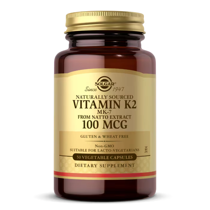 Solgar Vitamina K2 100 mcg 50 Vegetable Capsulas