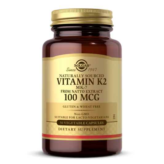 Solgar Vitamina K2 100 mcg 50 Vegetable Capsulas